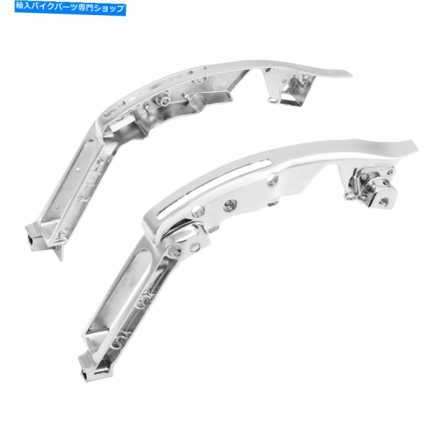リアフェンダー Harley Ultra Limited Road King flhr 14-21のクロムフェンダーサポートブラケットフィット Chrome Fender Suppoの通販は 77,880円