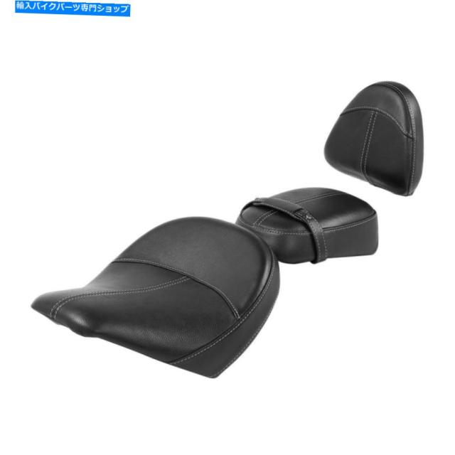 バックレスト ライダードライバーの助手席の座席w /背もたれのフィットIndian Scout 60 2019-2021 20 Rider Driver Passenger Seの通販は