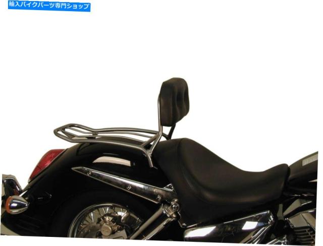 バックレスト Solarack with Backrest - Hepco＆Becker（2003-2007） Honda VTX1300 Solorack with Backrest - Chrome BY HEPCO の通販は