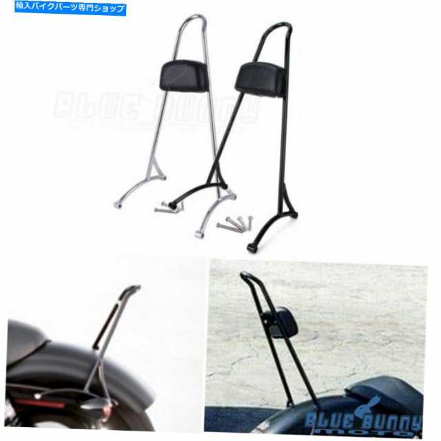 バックレスト 旅客バックレストパッドSissy Bar Kit 20 ''ハーリースポーツスターXL1200S 2003 Passenger Backrest Pad Sissy Baの通販は 92,400円