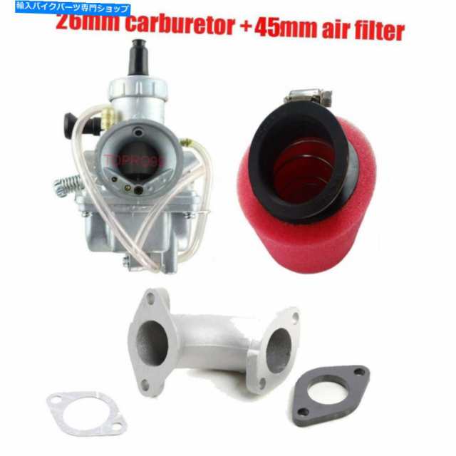 キャブレター 110cc 125cc 140ccのPitpro Lifan YXバイクATVのためのMolkt 26mmキャブレターエアフィルター Molkt 26mm Carburetの通販は 30,030円