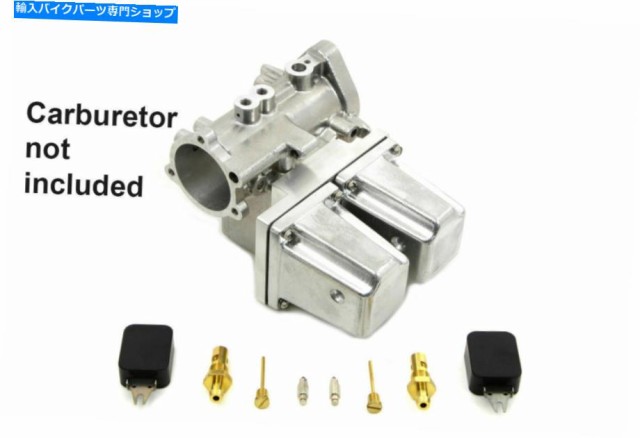 キャブレター LシリーズデュアルキャブレターボウルキットハーレーダビッドソンバイV-Twin L Series Dual Carburetor Bowl Kit fの通販は