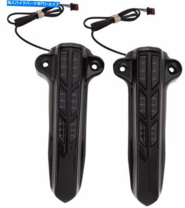 フロントフォーク CiroブラックライトローレッグカバーハーリーバッガーエレクトラグライドFlht Ultra 14-17 Ciro Black Lightedの通販は 81,840円