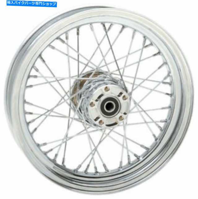 ホイール Chrome 16 "x 3"リア40スポークホイールリムハーレーソフトダイナfx fl fxd 2000-2006 Chrome 16" x 3" Rear 40 Spoke の通販は