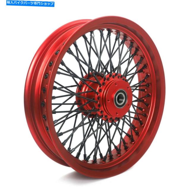 ホイール 16 '' x 3.5 '' 72スポークスポークスポークElectra Glide Flhtcu Flhtcui 16'' x 3.5'' 72 Spokes Red Front Wheel foの通販は