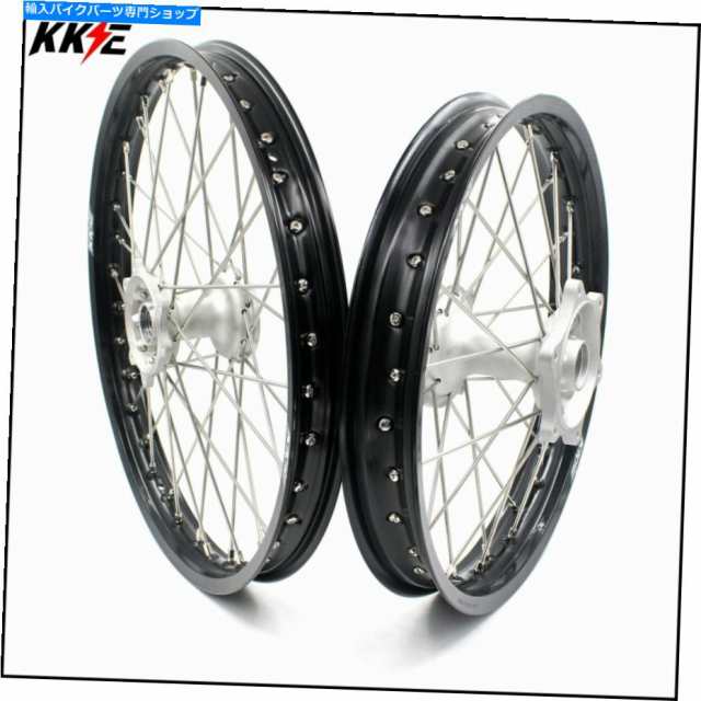 ホイール KKE 21/19エストラクトサイクスイールセットパンズCRF250R 2014-2021 CRF450R 13-20用品 - オリジナルのタイトルを表示の通販は