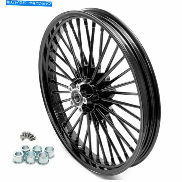 ホイール Harley Softail Flstf Flstc Flstn 2000-14のための太いスポークの前輪のリム21 x 2.15 Fat Spoke Front Wheel Rim 21 の通販は