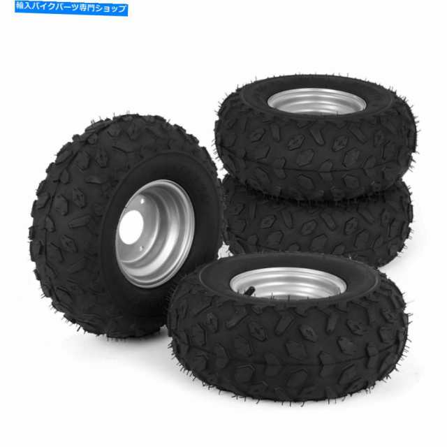 ホイール 4x145 / 70 - ホイールアセンブリ付き6インチタイヤRIM GOカートクワッドバギーミニバイクATV 4X145/70 - 6 inch Tire の通販は