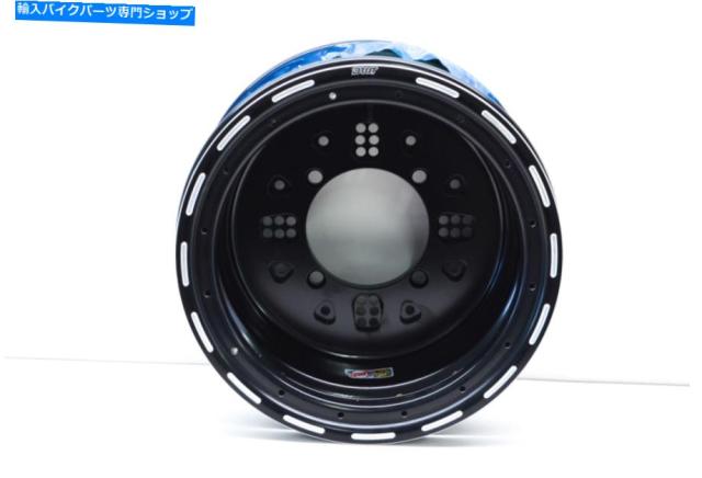 ホイール DWTブラックROK'Nロックビーズロックユーティリティホイールリム14x8 3 + 5 4/156 DWT Black Rok'N Lock Beadlock Utilの通販は