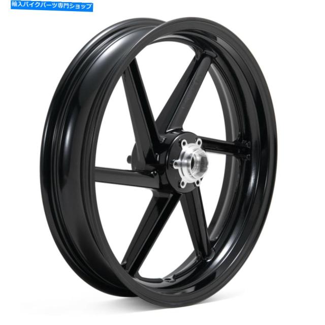 ホイール ホンダCBR 900 400 RR CBR600F VFR 750F用グロスブラックフロントホイールリム17''x3.5 '' Gloss Black Front Wheel Riの通販は