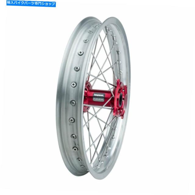 ホイール Tusk Impact Complete Wheel - 後部18 x 2.15シルバーリム/シルバースポーク/赤ハブ Tusk Impact Complete Wheel - Reaの通販は