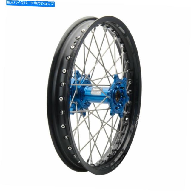 ホイール Tusk Impact完了ホイール - 後部18 x 2.15ブラックリム/シルバースポーク/ブルーハブ Tusk Impact Complete Wheel - Reの通販は