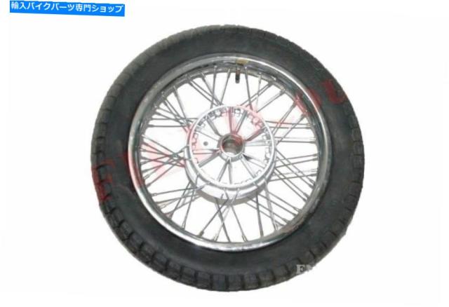ホイール Jawa CDNのためのタイヤチューブが付いている新しい完全なクロム16インチ36穴の車輪の縁 New Complete Chrome 16 Inch の通販は