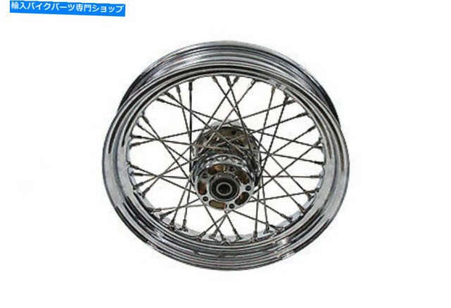 ホイール 16インチリアスポークホイールはハーレーダビッドソンにフィットします 16" Rear Spoke Wheel fits Harley-Davidsonの通販は