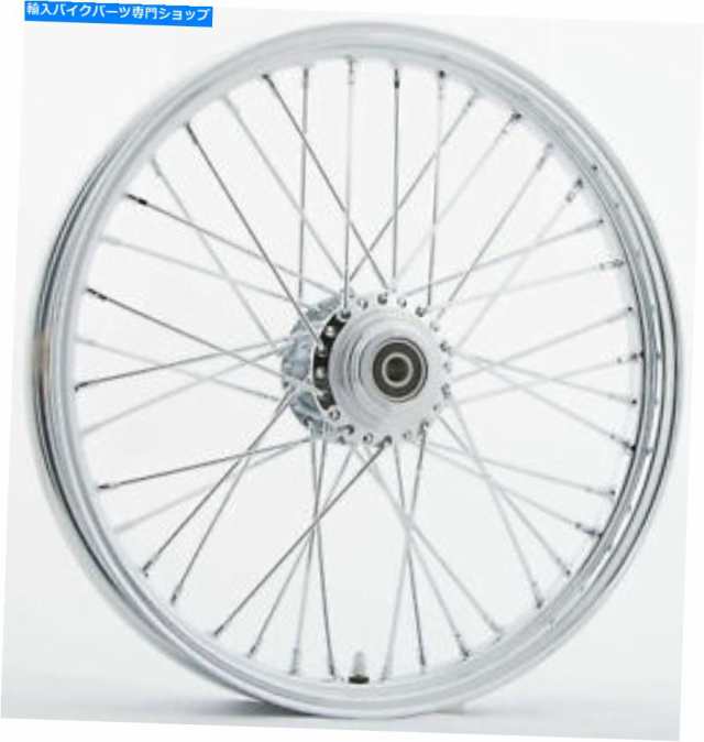 ホイール ハードドライブフロント40スポークホイールデュアル/シングルディスク21 x 2.15 151-11411 HardDrive Front 40 Spoke Wの通販は 55,176円