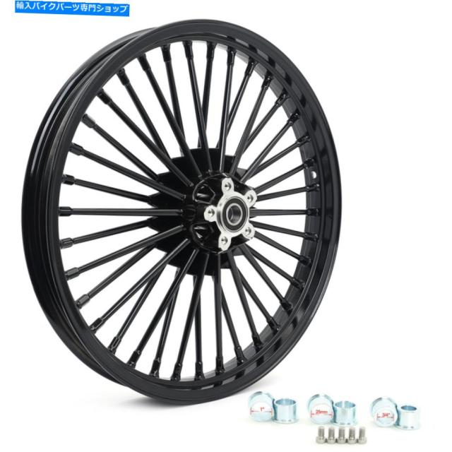 ホイール 21x2.15 "36スポークフロントホイールシングルディスクDYNA STREET BOB SOFTAILツーリング84-07 21x2.15" 36 Spokes Frの通販は