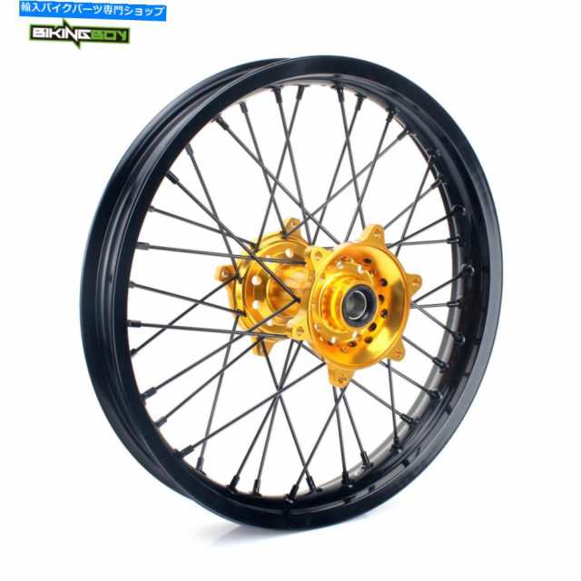 ホイール 18 "x 2.15"スズキRMZ250 07-21 RMZ450 05-21用の完全リアホイールリムハブセット 18" x 2.15" Complete Rear Wheel Riの通販は