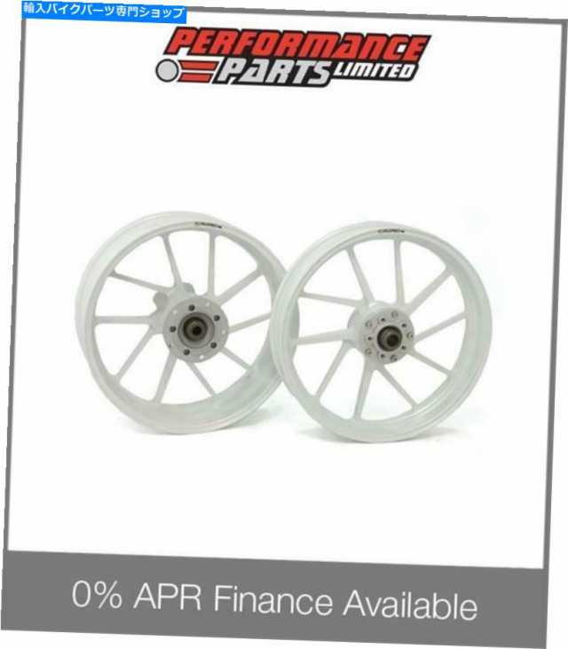 ホイール ホワイトギャレスタイプRホイールホンダCBR 600RR 2007-2017 0％ファイナンス White GALESPEED TYPE R Wheels Honda CBの通販は