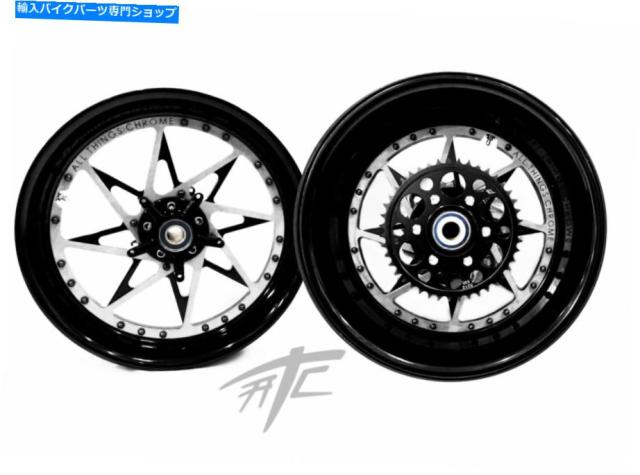 ホイール 早見300太ったタイヤブラック＆シルバースイッチバック