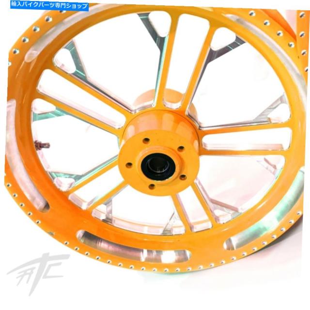 ホイール Ninja 330脂肪タイヤキャンディオレンジコントラスト