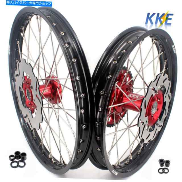 ホイール KKE 21「18」CR125R 1998-2001 CR250R 1997-2001のためのEnduro CNCスポークホイールリム KKE 21" 18" Enduro CNC Spokの通販は 187,440円