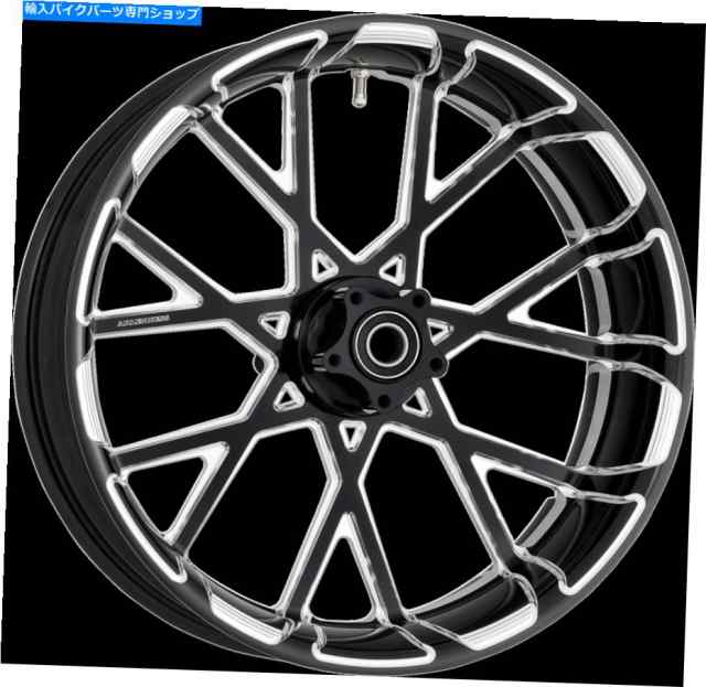 ホイール Arlen Ness Procross Black 18 "x 5.5 ABS後輪のための09-19ハーレーツーリングFLHX Arlen Ness Procross Black 18" x の通販は