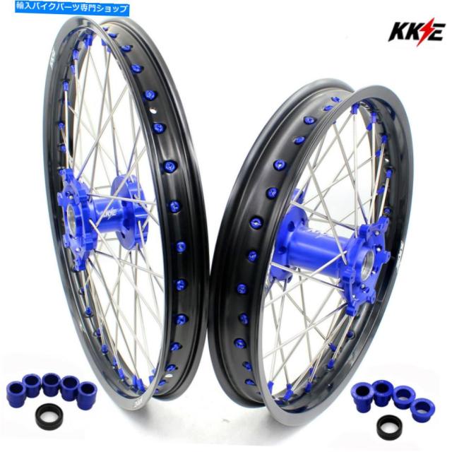 ホイール ヤマハYZ125 YZ250 2021 YZ250F 2001 YZ450F 2003用途KKE 21/19 MXセイヤルリューカット - オリジナルのタイトルを表示の通販は
