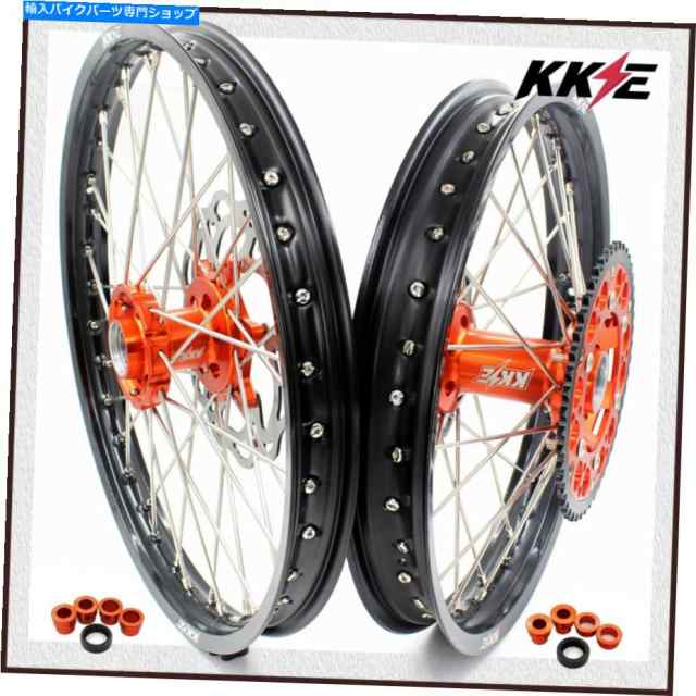 ホイール KKE 21/19 MXセイプセットKTM SXF SX XCW EXC 150 250 525 200 450 2003-2021用 - オリジナルのタイトルを表示 KKE 21/の通販は