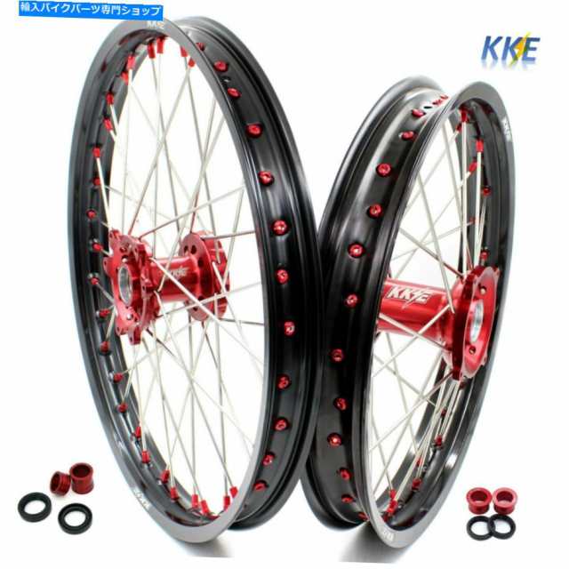 ホイール 21/19インチkkeカートサイクスイールセットパンダCRF 450R CNCカッピ - オリジナルのタイトルを表示する 21/19 インチKの通販は