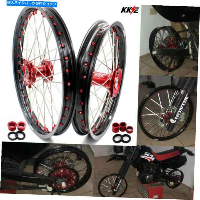 ホイール コンタクションCRF250R 2014-2021 CRF450R CRF450L 2020用途KKE 21/18エンコーロアーリ?U - オリジナルのタイトルを表 の通販は 171,600円