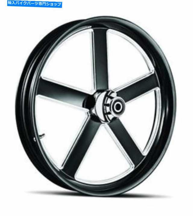 ホイール DNA「勝利」ブラック鍛造ビレットホイール18 "x 3.5"フロントハーレーソフト DNA "VICTORY" BLACK FORGED BILLET WHEELの通販は 303,600円