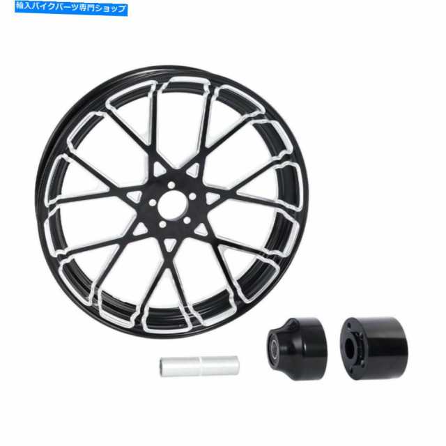 ホイール 18 '' CNC前輪リム・ハブシングルディスクフィットハーレーロードキンググライド08-2021 18'' CNC Front Wheel Rim Hubの通販は 233,640円