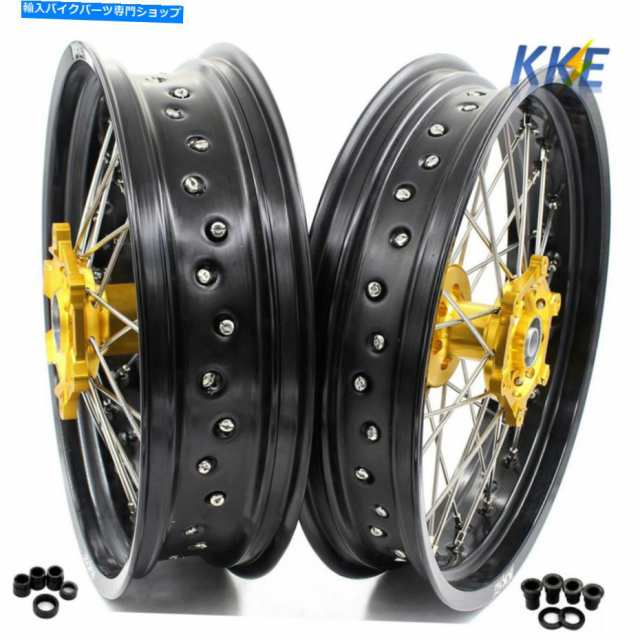 ホイール KKE 3.5 / 4.25 * 17 "Supermoto MotardセイプリペットRM125 RM250 1996-2008 CNC-オリジナルのタイトルを表示 KKE 3.5の通販は 199,320円
