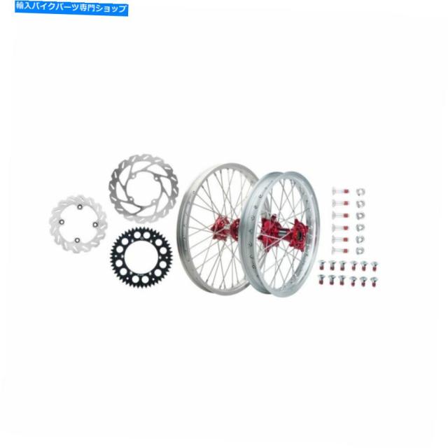 ホイール TUSKの影響完全な前部/後輪パッケージ1.60 x 21 / 2.15 x 19 Tusk Impact Complete Front/Rear Wheel Package 1.60 x 2の通販は