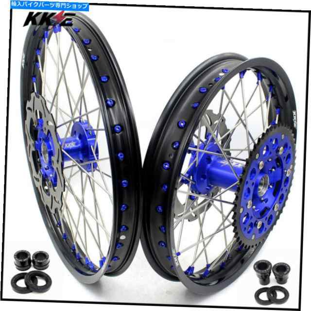 ホイール KKE 21/18ヤマハWR250F 2017-2019のためのEnduro Wheels Rims 2017-2019 WR450F 2016-2018 270mm KKE 21/18 Enduro Wheの通販は