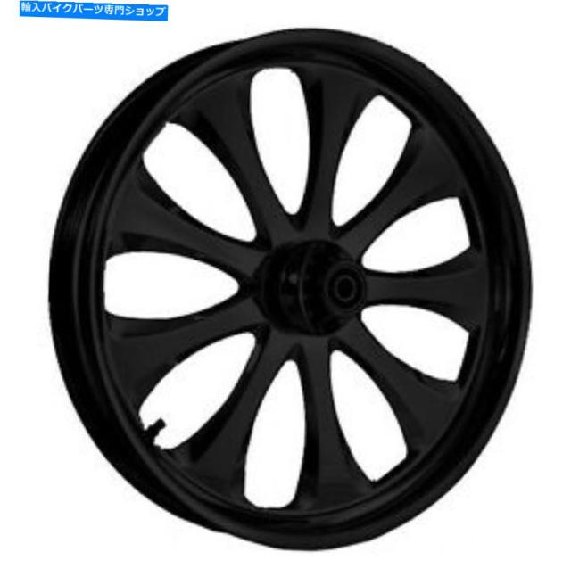 ホイール DNA「欲望」ブラック鍛造ビレットホイール18 "x 3.5"リアハーレーツーリング DNA "LUST" BLACK FORGED BILLET WHEEL 18の通販は