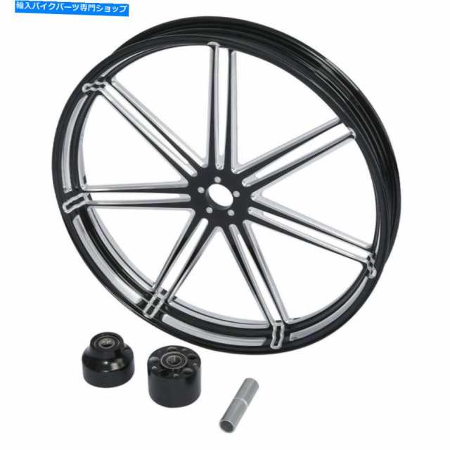 ホイール 23 '' x 3.5 ''前輪のリムハブフィットハーレーツーリングシングルディスクロードグライド 23'' X 3.5'' Front Wheel Rの通販は