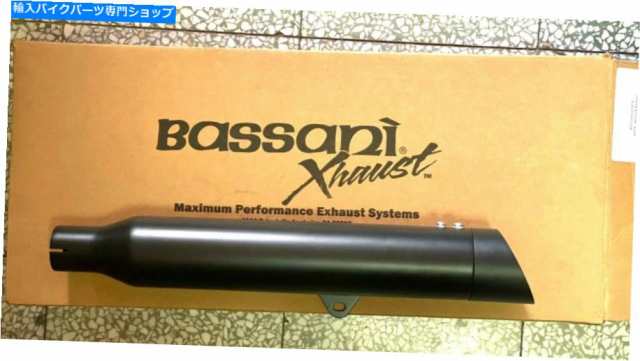 マフラー バッサニー排気マフラー8S17BSB 3「インドのスカウトブラック1ピース＃1811-2906 BASSANI EXHAUST MUFFLERS 8S17BSB 3"の通販は