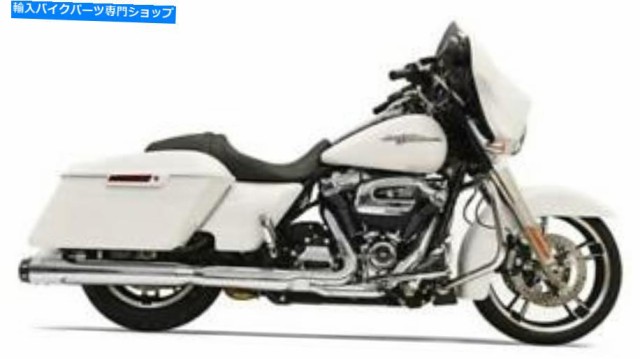 マフラー Bassani 4 "クイックチェンジシリーズスリップオンマフラークロム＃1F742 Bassani 4" Quick-Change Series Slip-On Mufの通販は