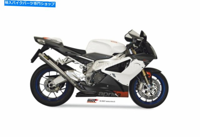 マフラー MIVVエキゾーストマフラーX-CONE STEEL APLILIA RSV 1000 2006 06 Mivv Exhaust Mufflers X-cone Steel Aprilia Rsv 10の通販は