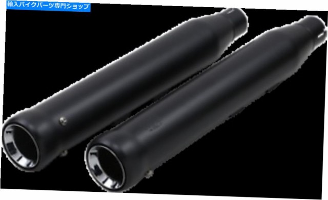 マフラー コブラNHシリーズマフラーズブラック6042B Cobra NH Series Mufflers Black 6042Bの通販は