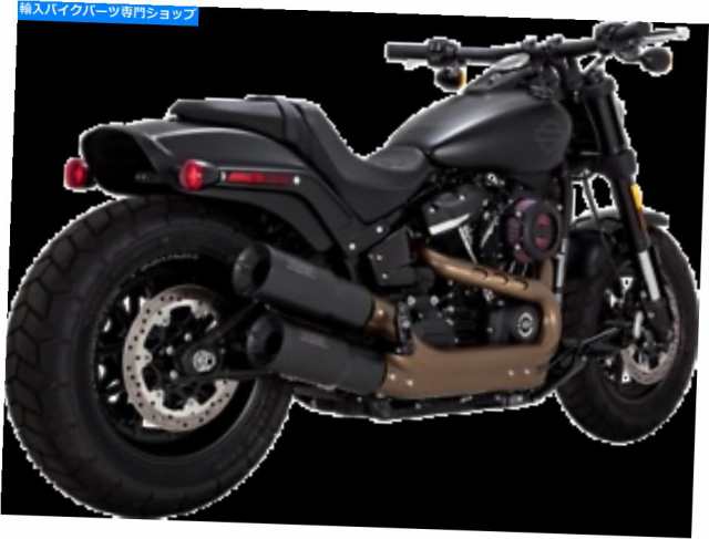 マフラー Vance＆Hines Hi-Outputスリップオンマフラーズブラック18-21