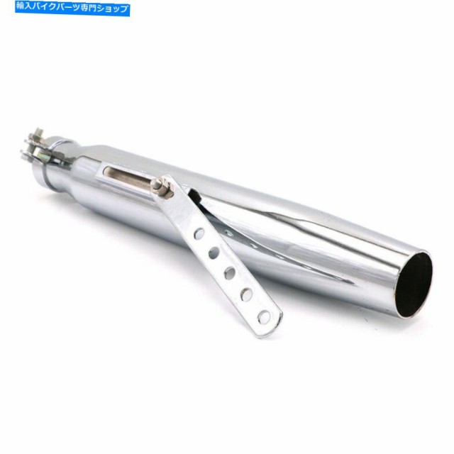 マフラー ハーレーホンダカワサキのためのオートバイの排気サイレンサーマフラーパイプの管 Motorcycle Exhaust Silencer Muffleの通販は