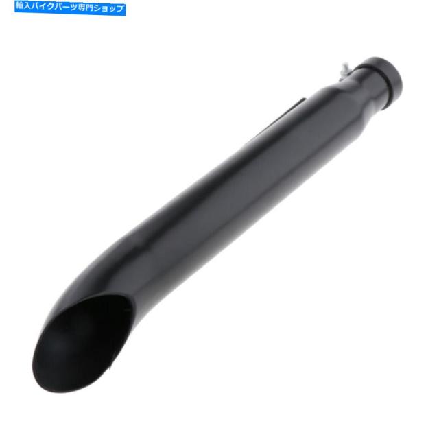 マフラー 20 "排気マフラーテールパイプサイレンサーの取り外し可能 - 黒 20" Motorcycle Slip On Exhaust Muffler Tail Pipe Siの通販は