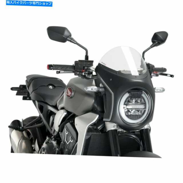 フェアリング Puig 3133Wレトロなセミフェアリング Puig 3133W Retro Semi Fairingの通販は