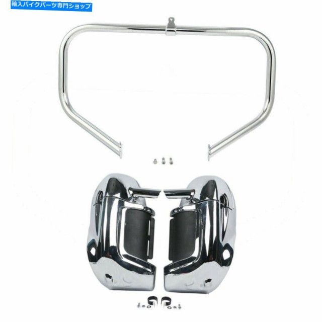 フェアリング Chrome Lower Vented FairingsエンジンガードバーフィットHarley Road King 2009-2013 Chrome Lower Vented Fairinの通販は