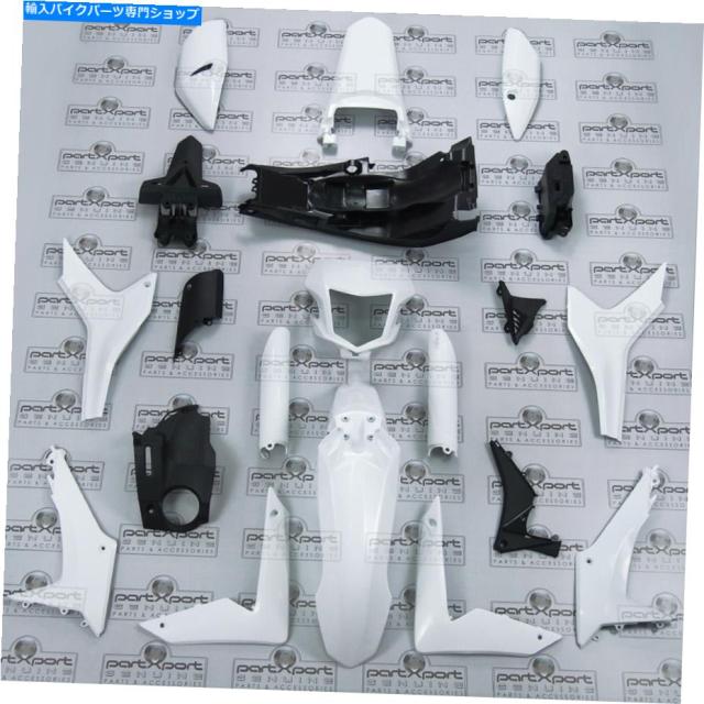 フェアリング ホンダCRF CRF250 CRF250L -Dフルフェアリングパネルセット+デカールホワイト本物2012-1 HONDA CRF CRF250 CRF250Lの通販は