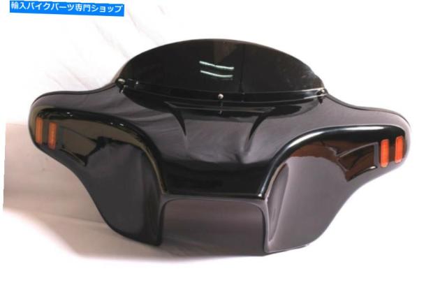 フェアリング 塗装バットウィングフェアリングフロントガラスヤマハロイヤルスターデラックスベンチャー2005-21 6x9 PAINTED BATの通販は