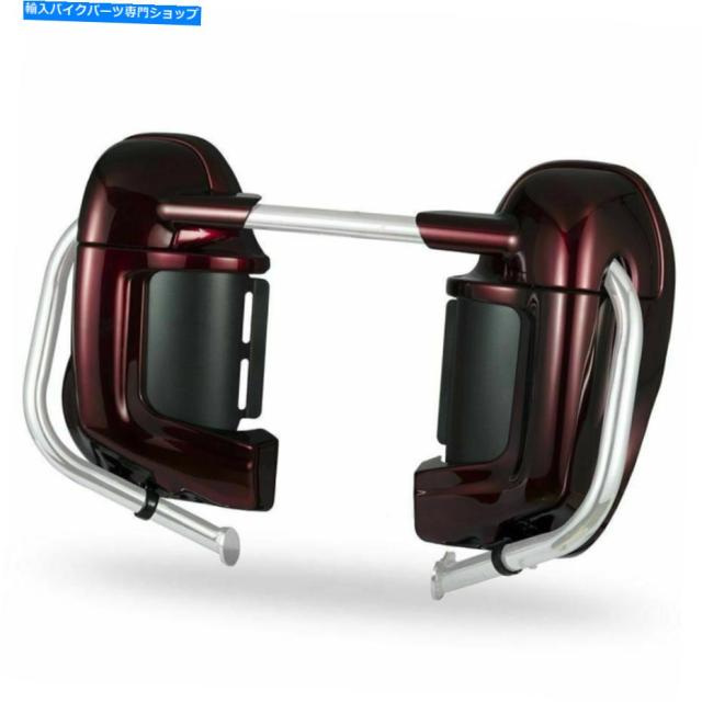 フェアリング 83-13ハーリーツーリングのためのAdvanblack Mysterious Red Sunglo Loweringフェアリング Advanblack Mysterious の通販は