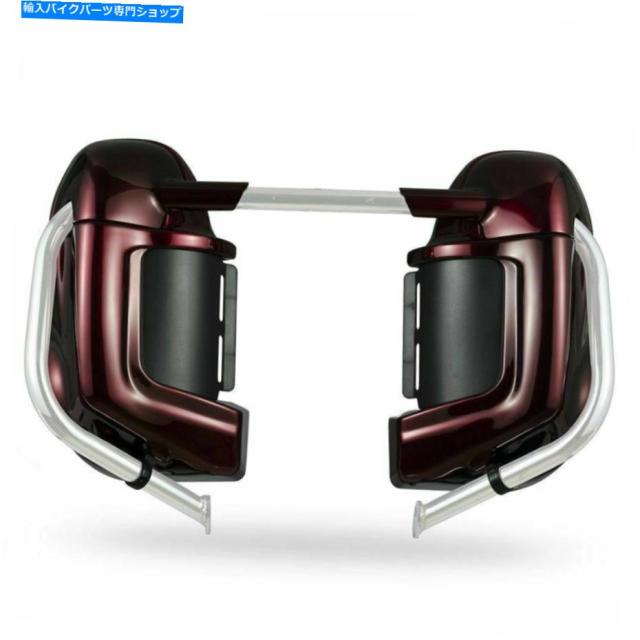 フェアリング 83-13ハーリーツーリングのためのAdvanblack Mysterious Red Sunglo Loweringフェアリング Advanblack Mysterious の通販は